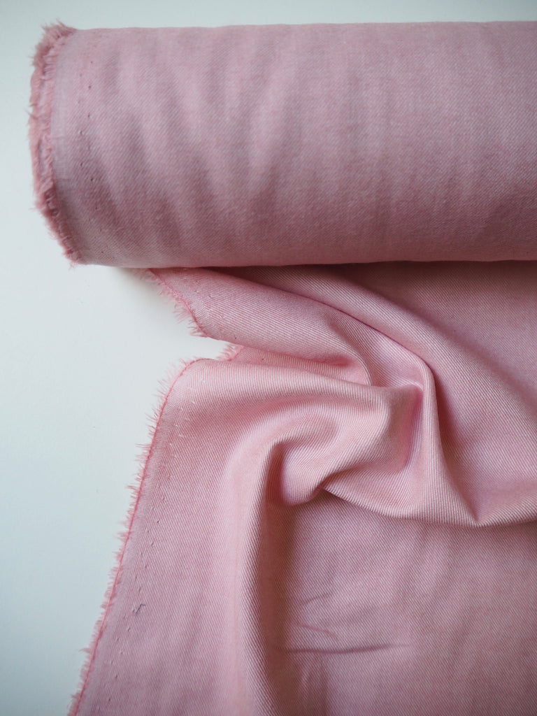 Rose Brushed Cotton Twill