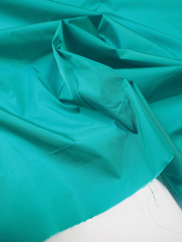 Emerald Nylon Windbreaker