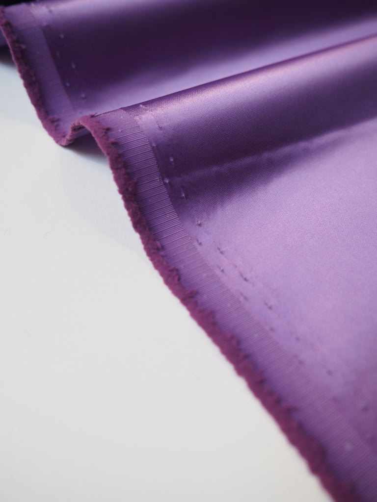 Lilac Nylon Duchess Satin