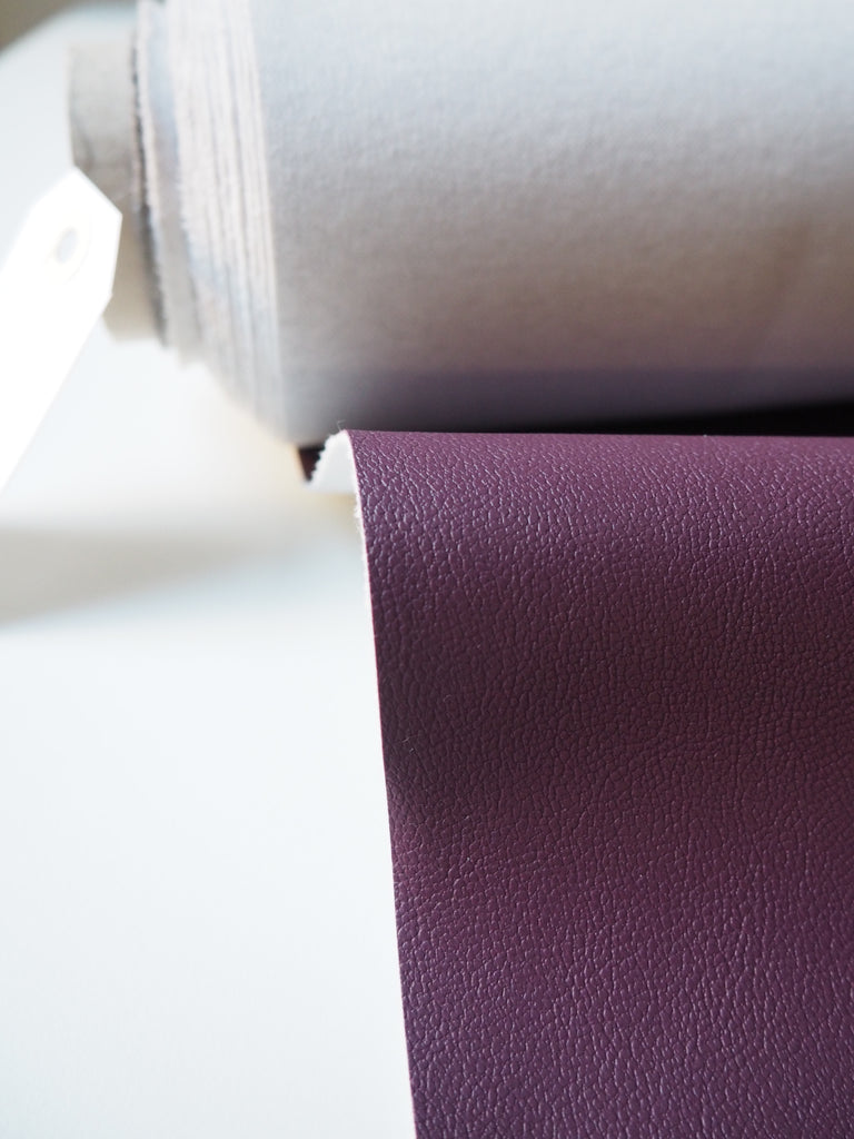 Plum Pleather