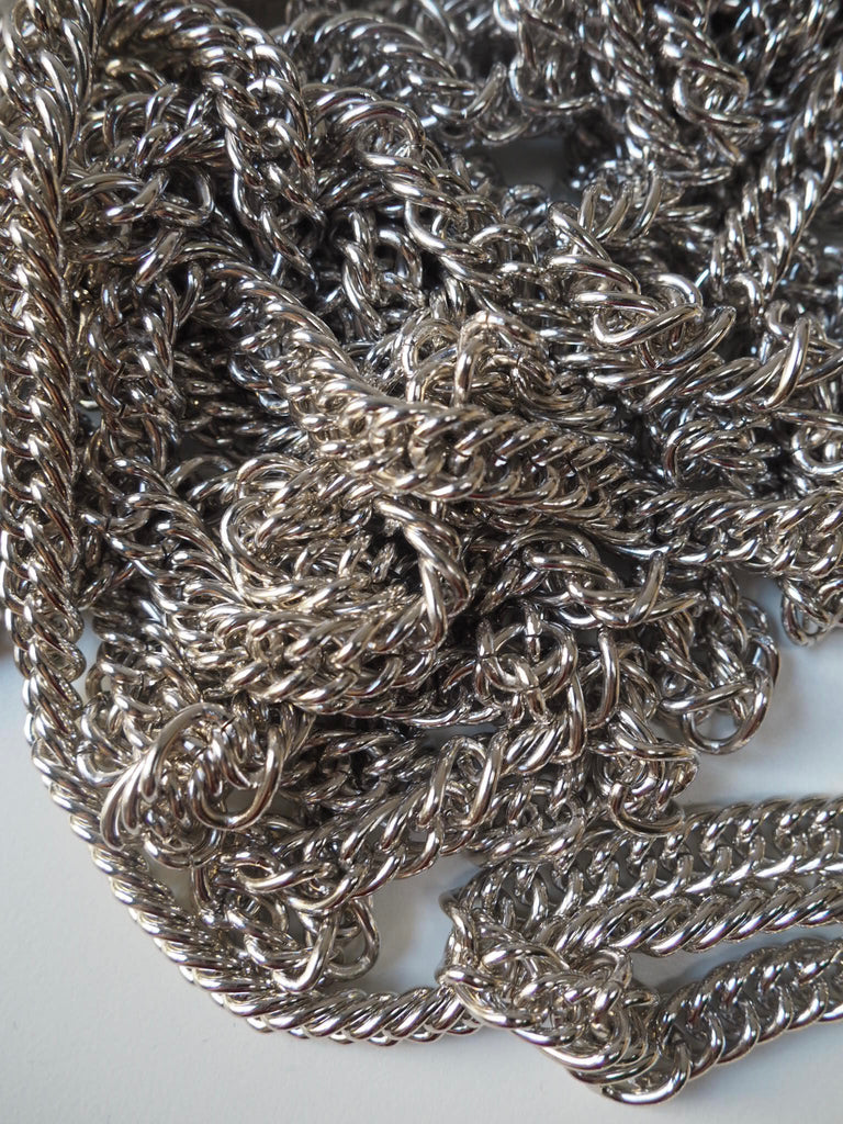 Silver Metal Chain 9mm