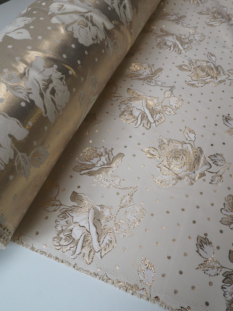 Gilded Rose Jacquard