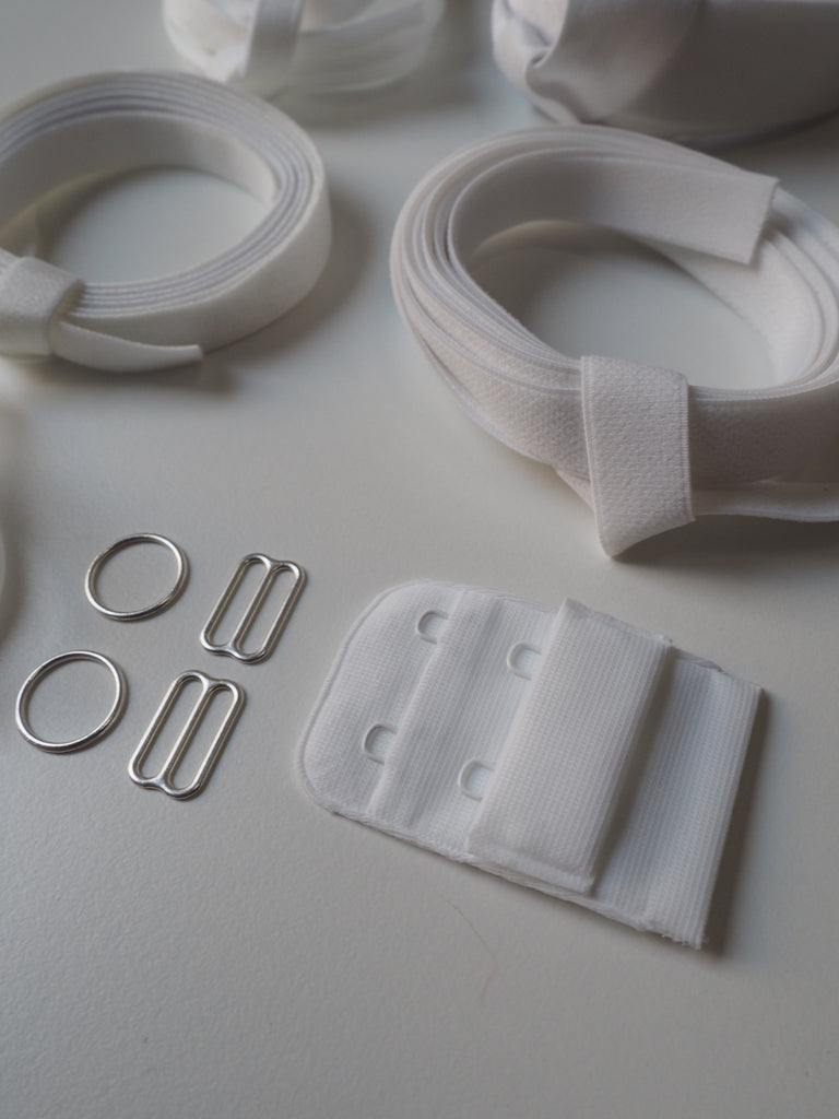 White Bra Findings Kit