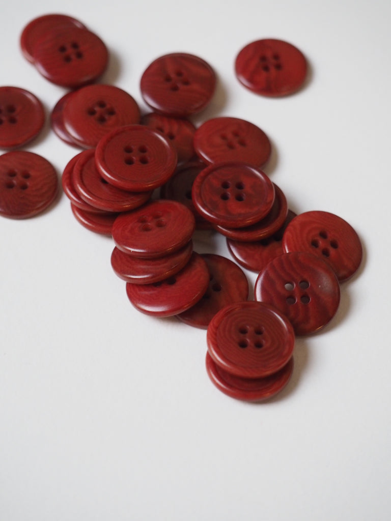 FOLK Rimmed Corozo Buttons 13mm/20L