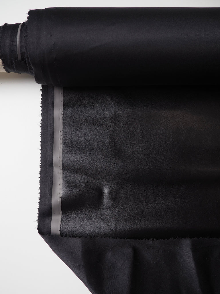 Black Stretch Pleather