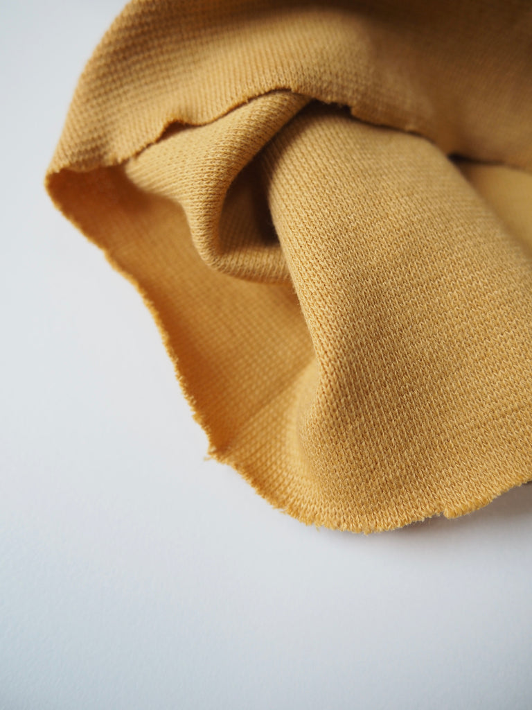 Mustard Organic Ribbing