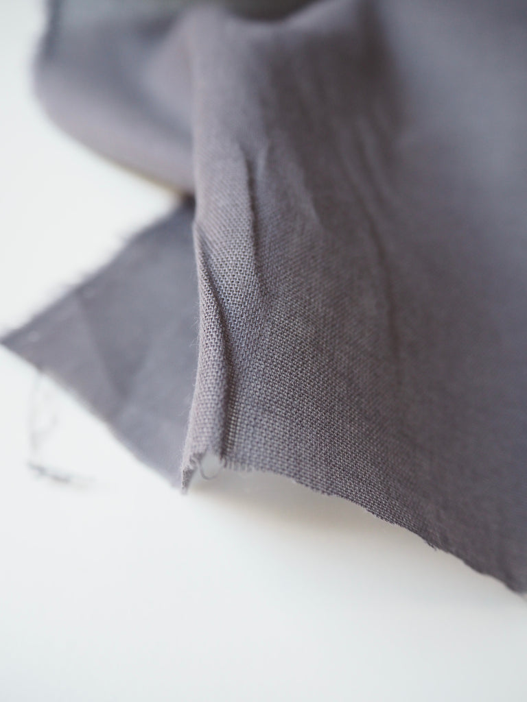 Grey Cotton Organdy