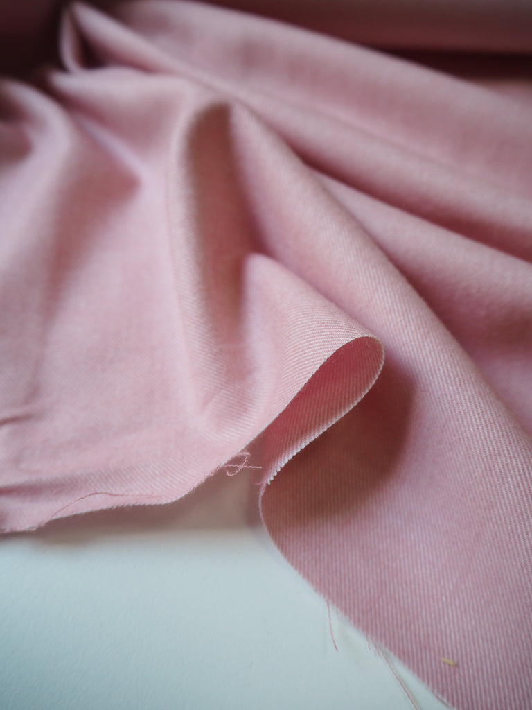 Rose Brushed Cotton Twill