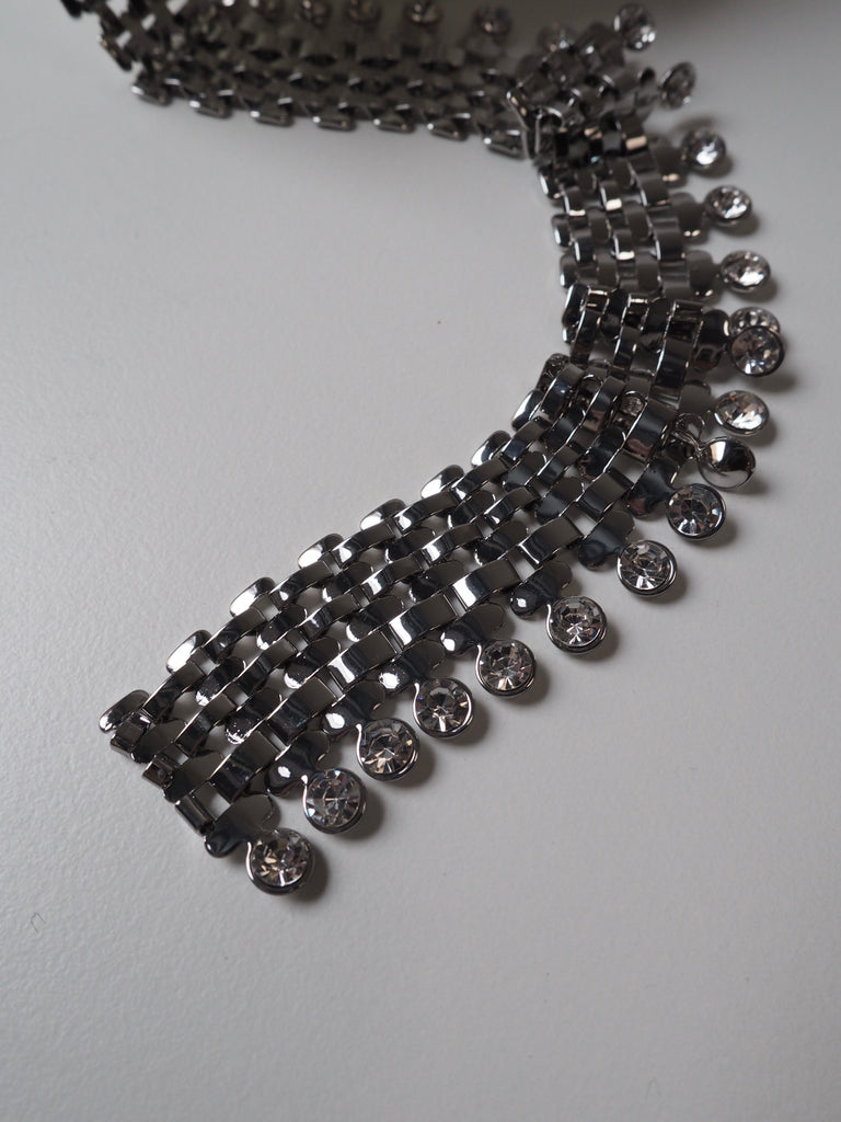 Diamanté Chain Trim - 35mm