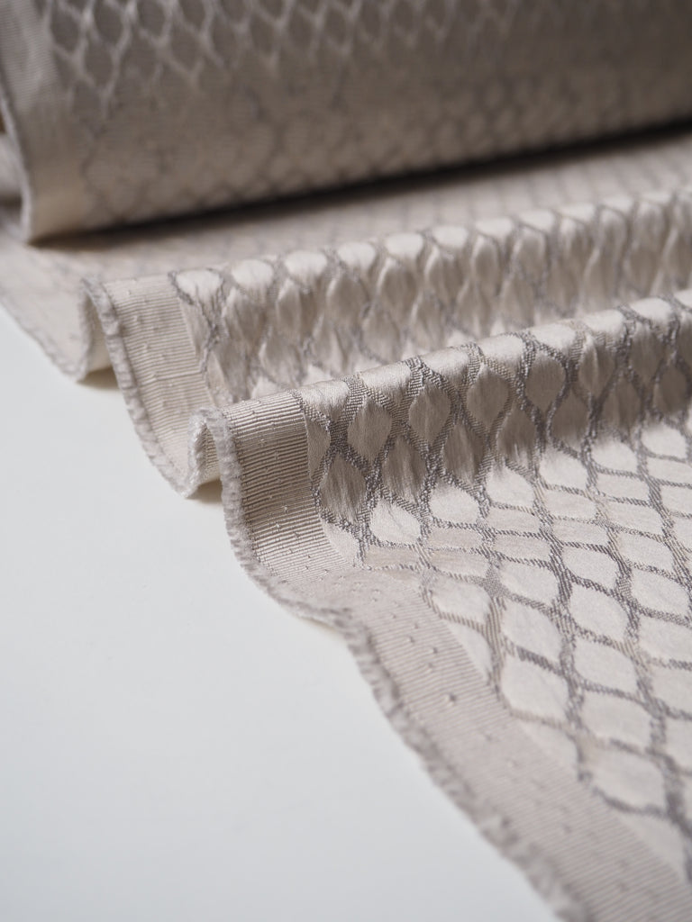 Taupe Mermaid Jacquard