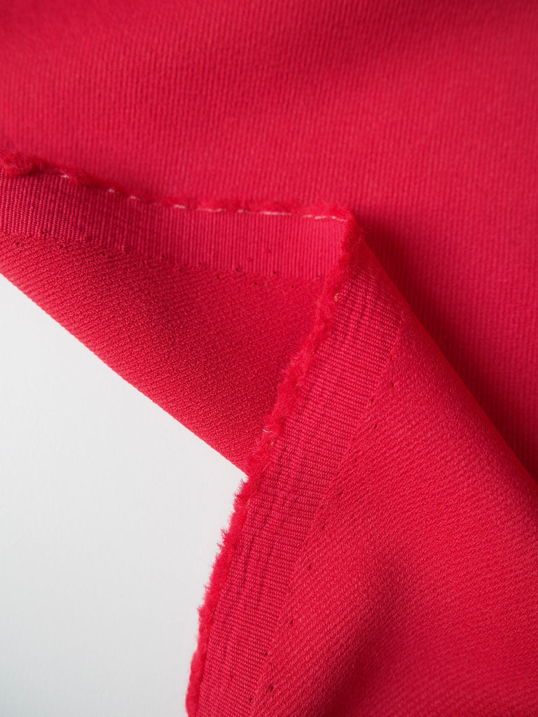 Ruby Stretch Twill Crepe