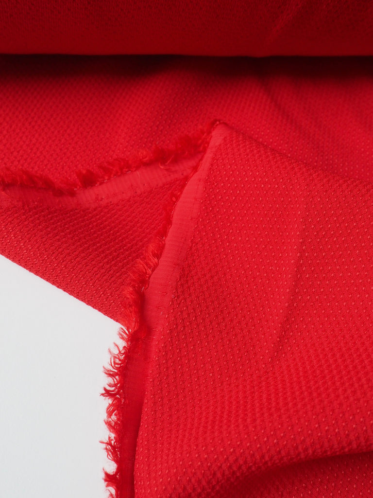 Ruby Stitched Viscose Twill