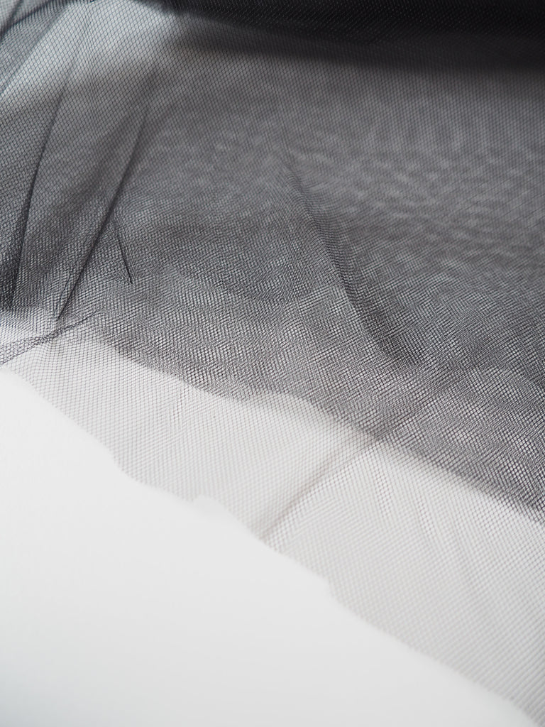 Steel Grey Rigid Tulle