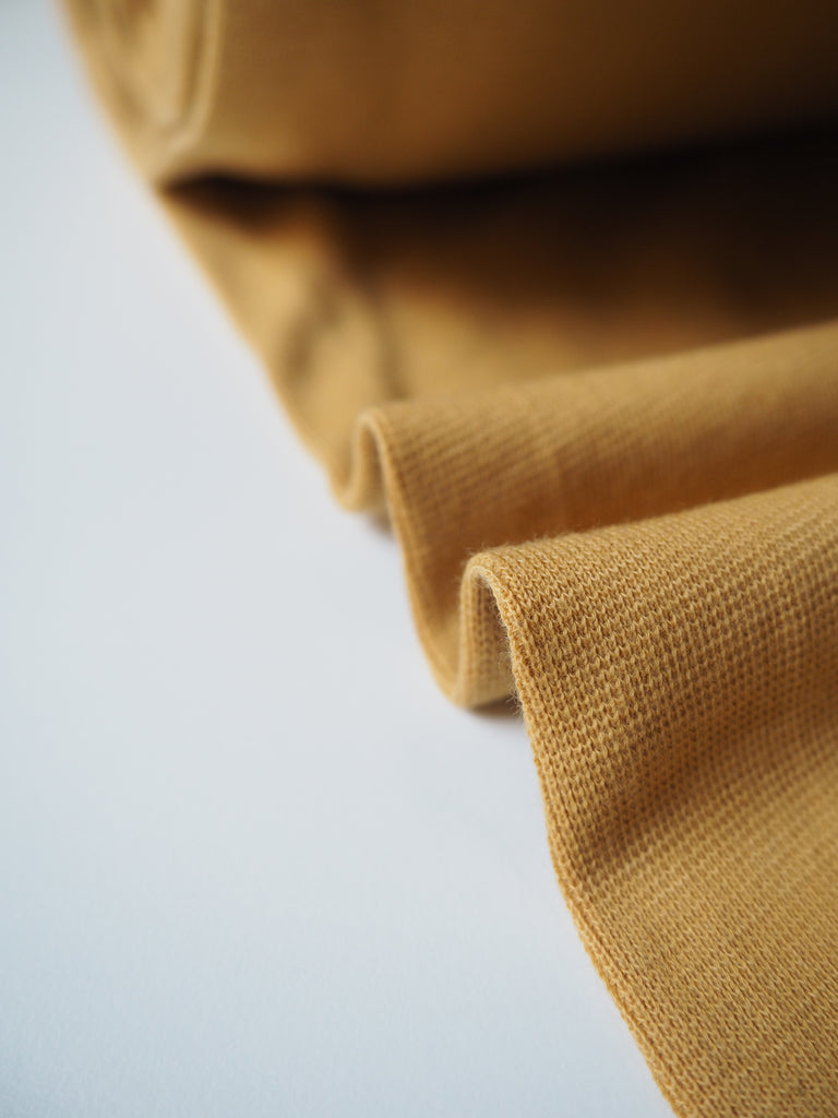 Mustard Organic Ribbing