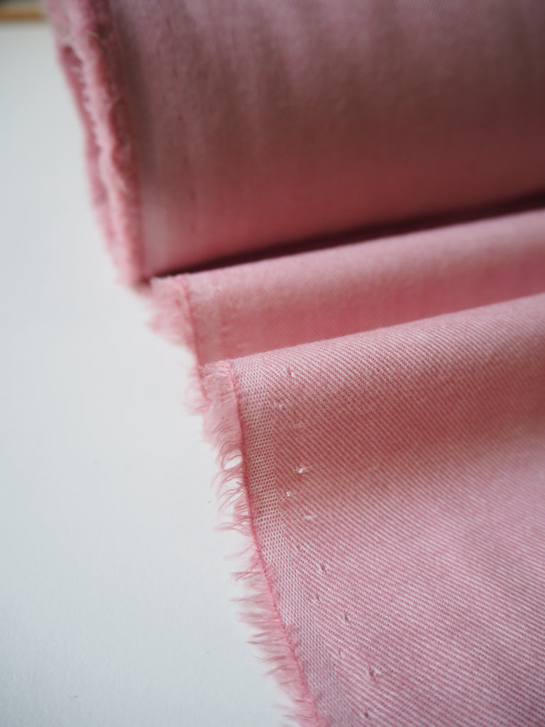 Rose Brushed Cotton Twill