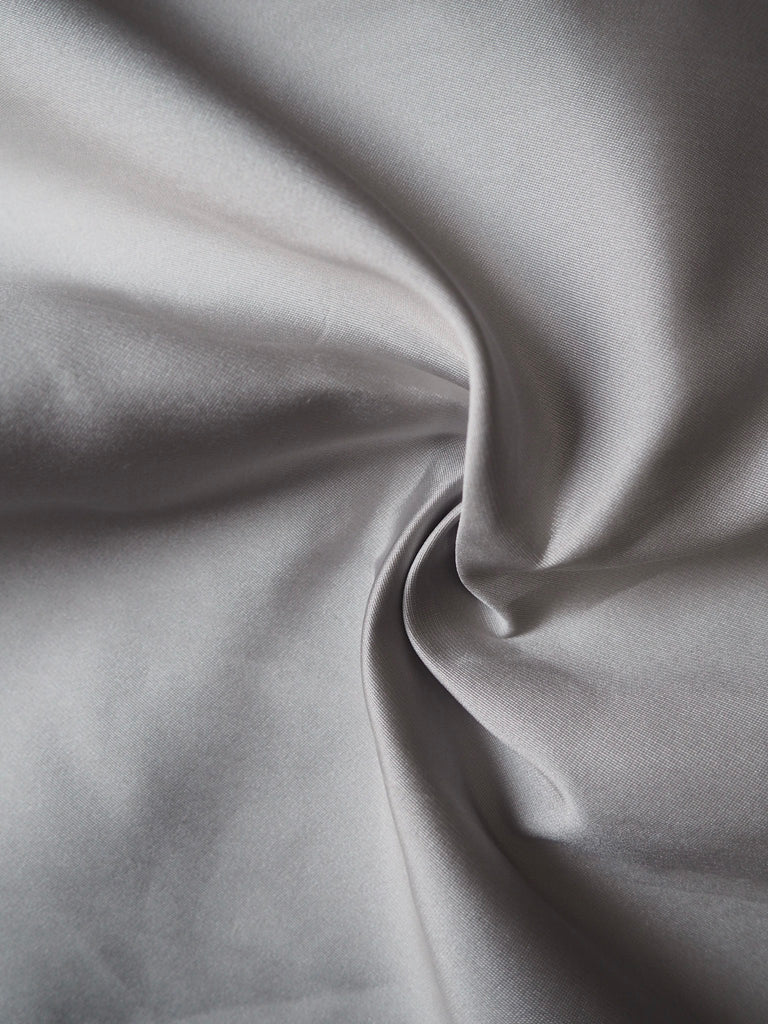 Silver Heavy Sateen