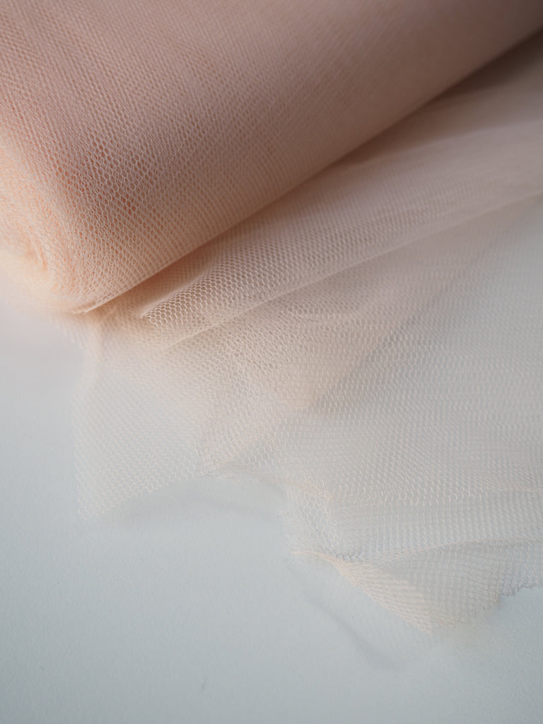 Peach Rigid Tulle