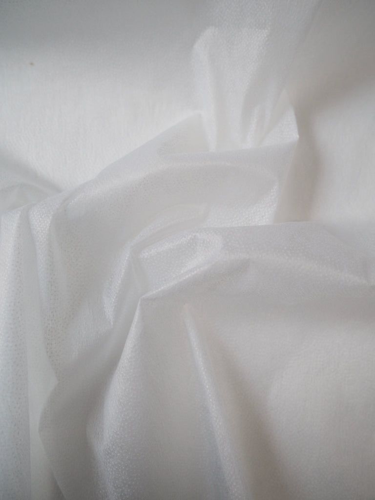 White Iron-on Interfacing