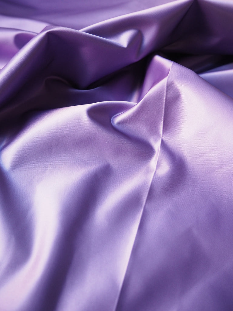 Lilac Nylon Duchess Satin