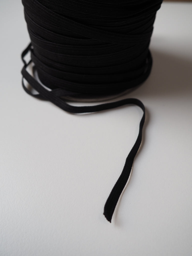 Black Elastic 5mm