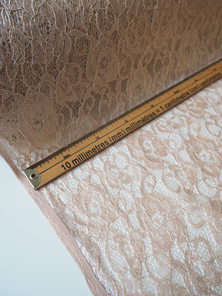 Peony Laminated Lace