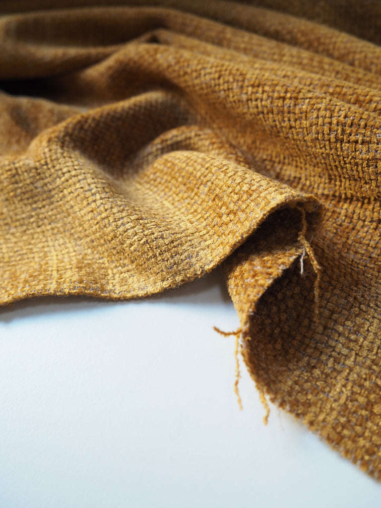 Mustard Chenille Cotton