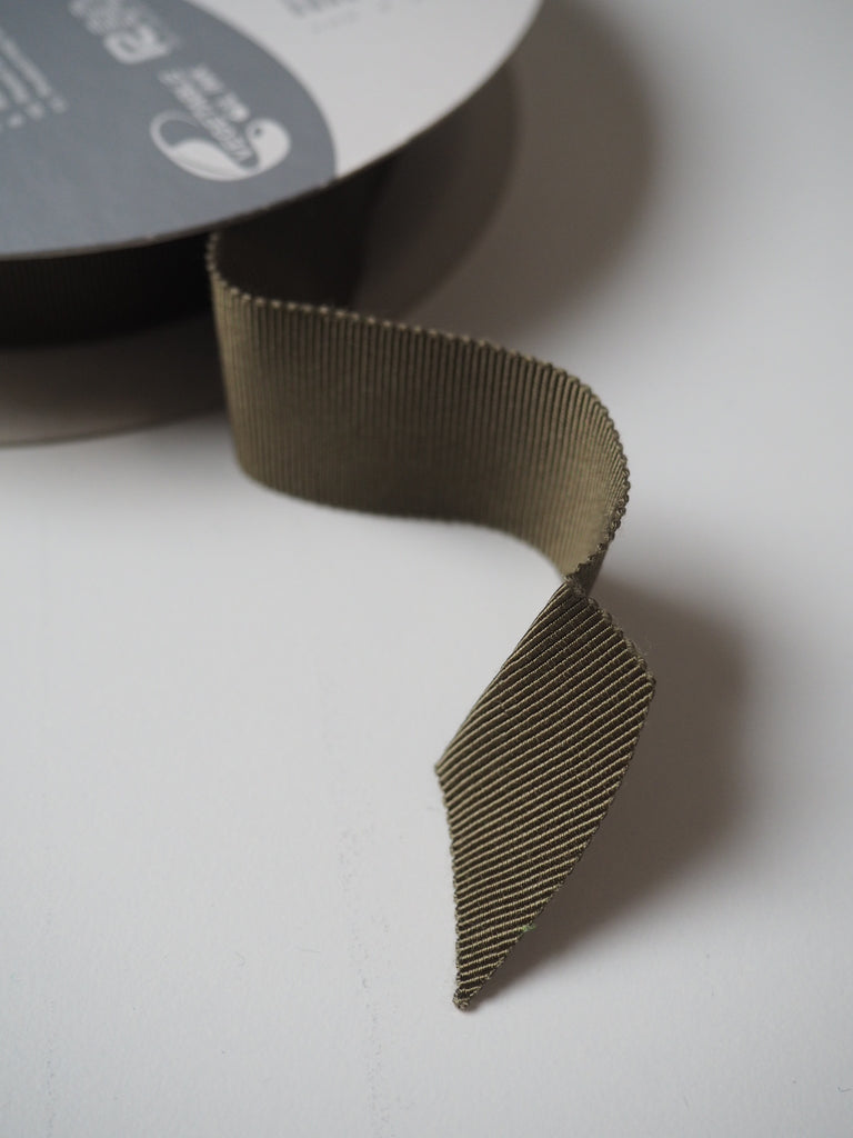 Pine Grosgrain Ribbon 30mm