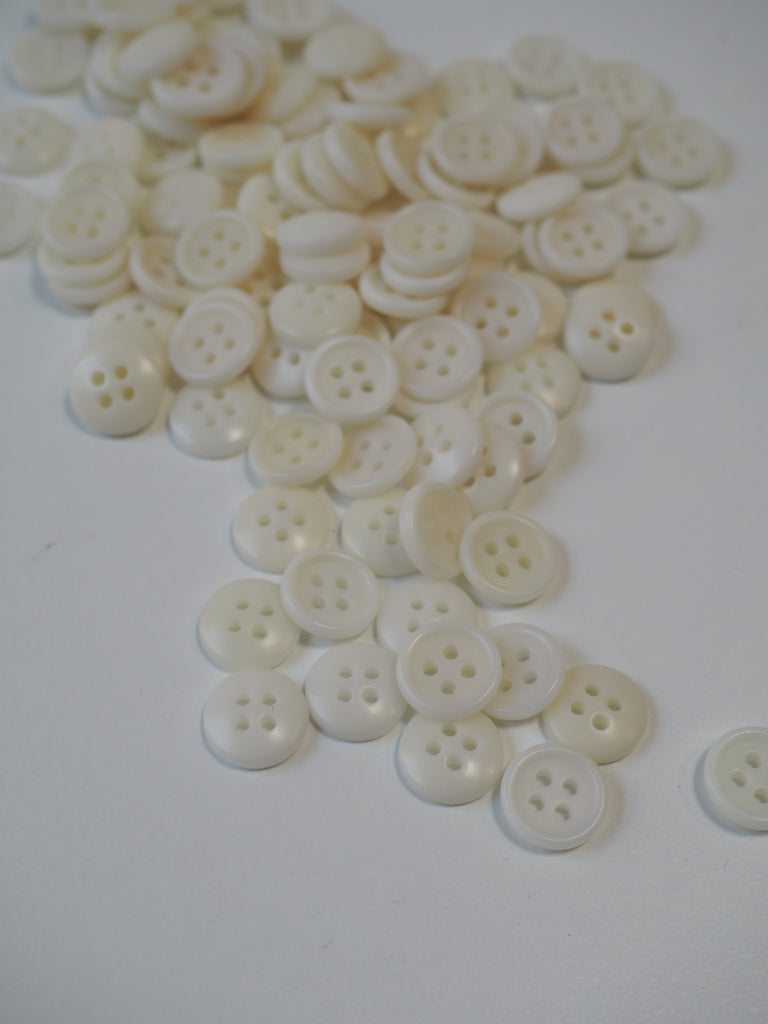 Natural Corozo Button 10mm