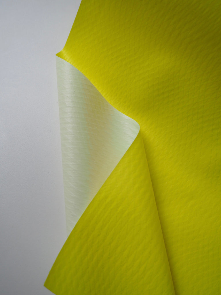 Neon Yellow HI-Vis Reflective PVC