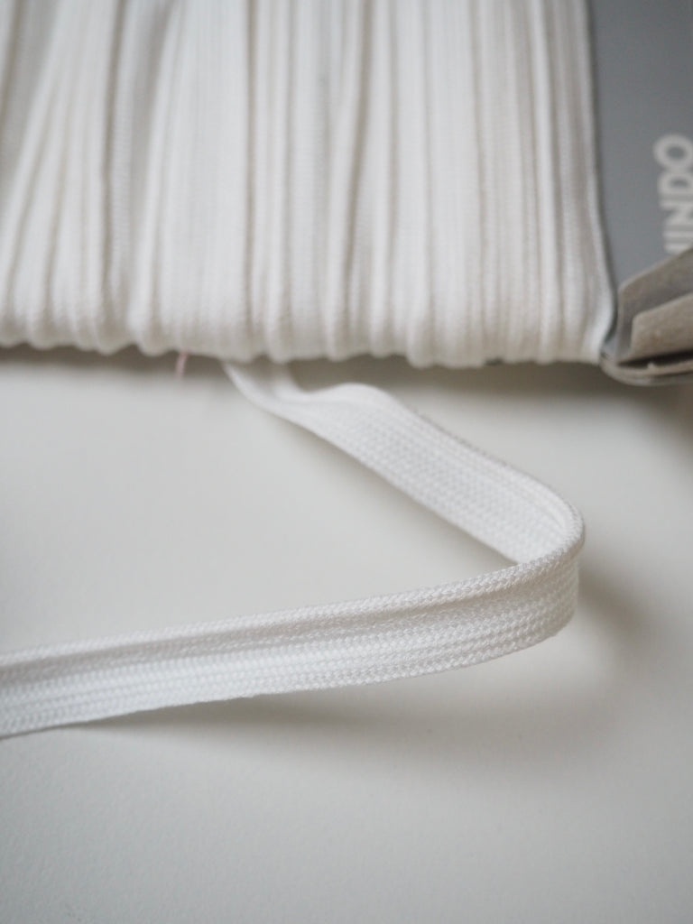 Shindo White Cotton Piping 10mm