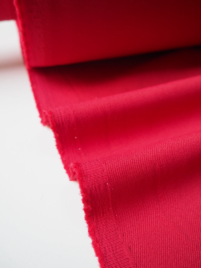 Ruby Stretch Twill Crepe