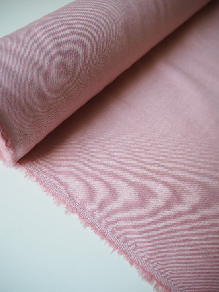 Rose Brushed Cotton Twill