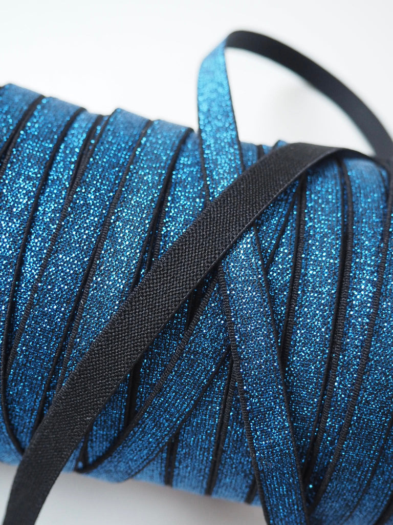 Sapphire Metallic Elastic 10mm