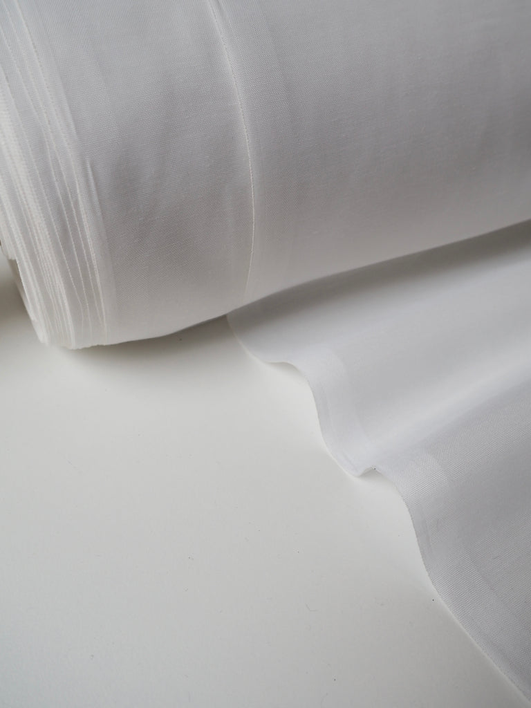 White Extra-Wide Furnishing Voile