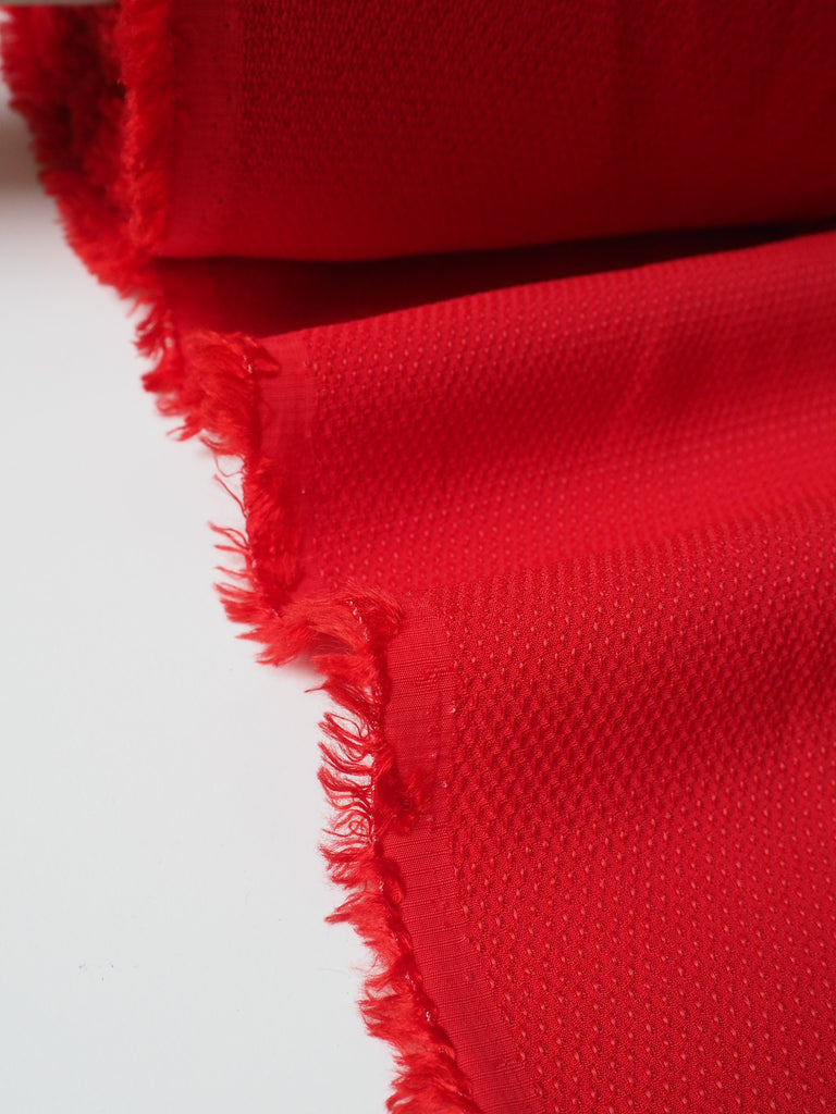 Ruby Stitched Viscose Twill