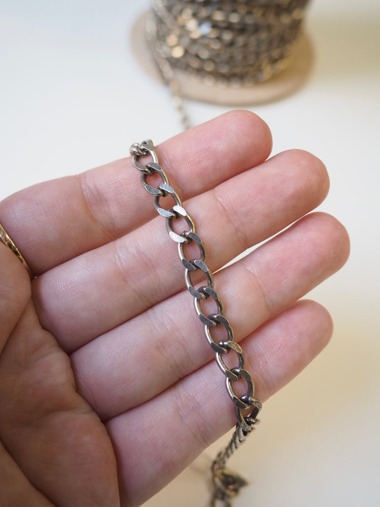 Pewter Metal Chain 5mm