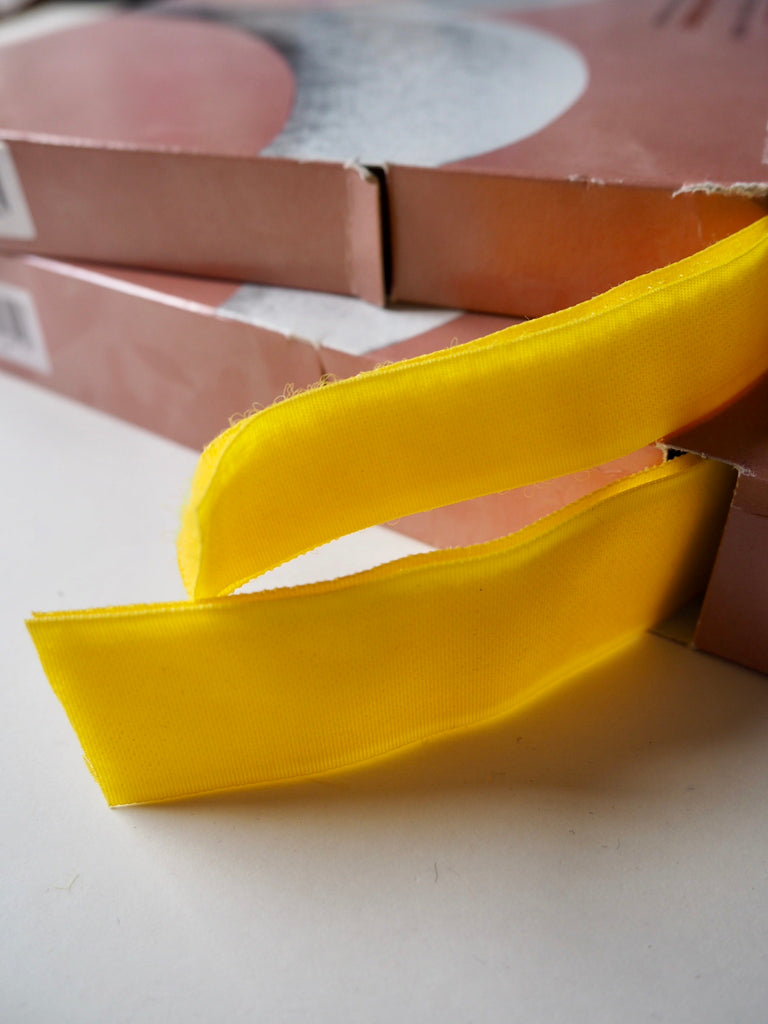 Yellow Hakofix Hook and Loop Tape