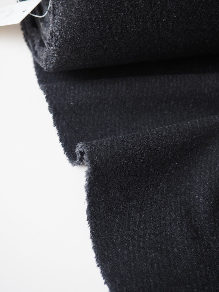 Grey Super Soft Wool Twill Coating