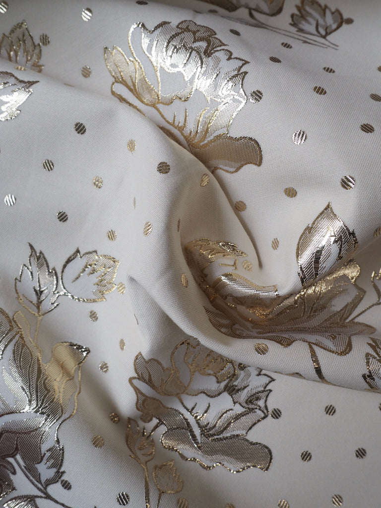 Gilded Rose Jacquard