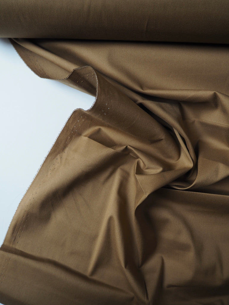 Bronze Stretch Cotton