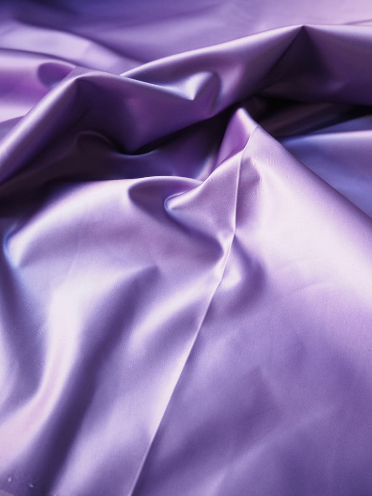 Lilac Nylon Duchess Satin