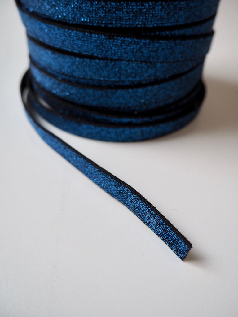 Sapphire Metallic Elastic 10mm