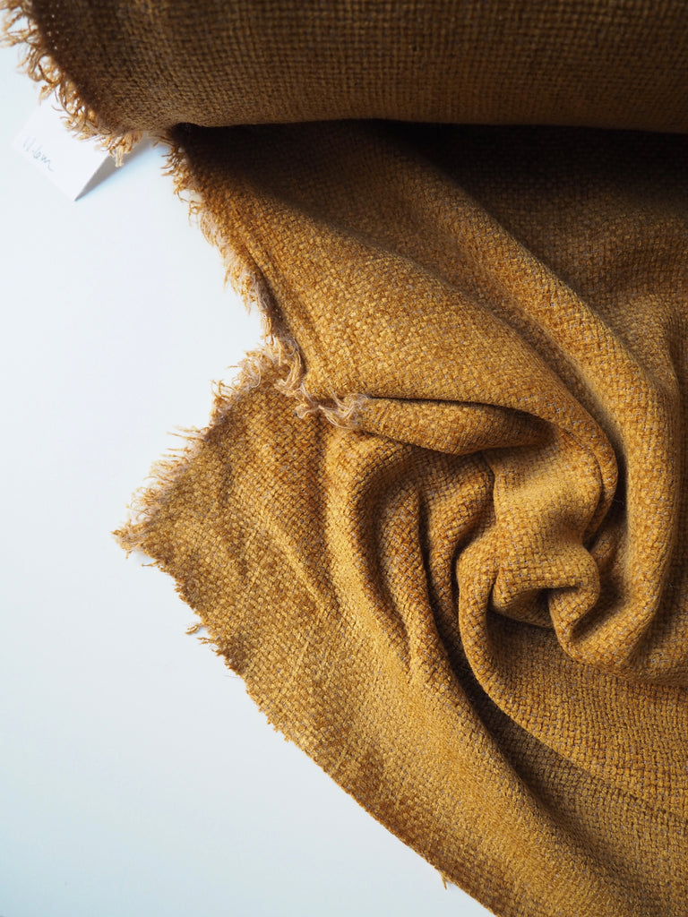 Mustard Chenille Cotton