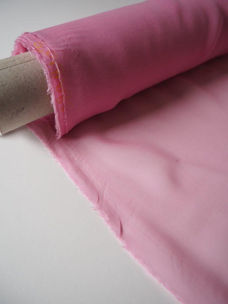 Pink Silk Chiffon