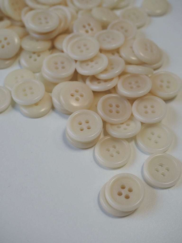 Natural Corozo Button 15mm