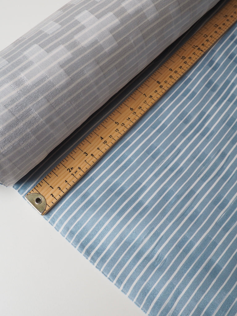 Sky Stripe Silk Jacquard