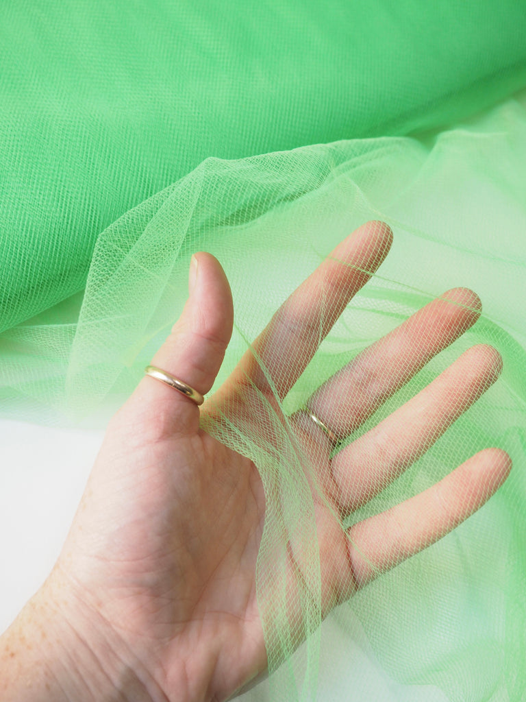 Lime Extra Wide Tulle