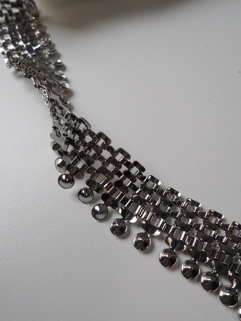 Diamanté Chain Trim - 35mm