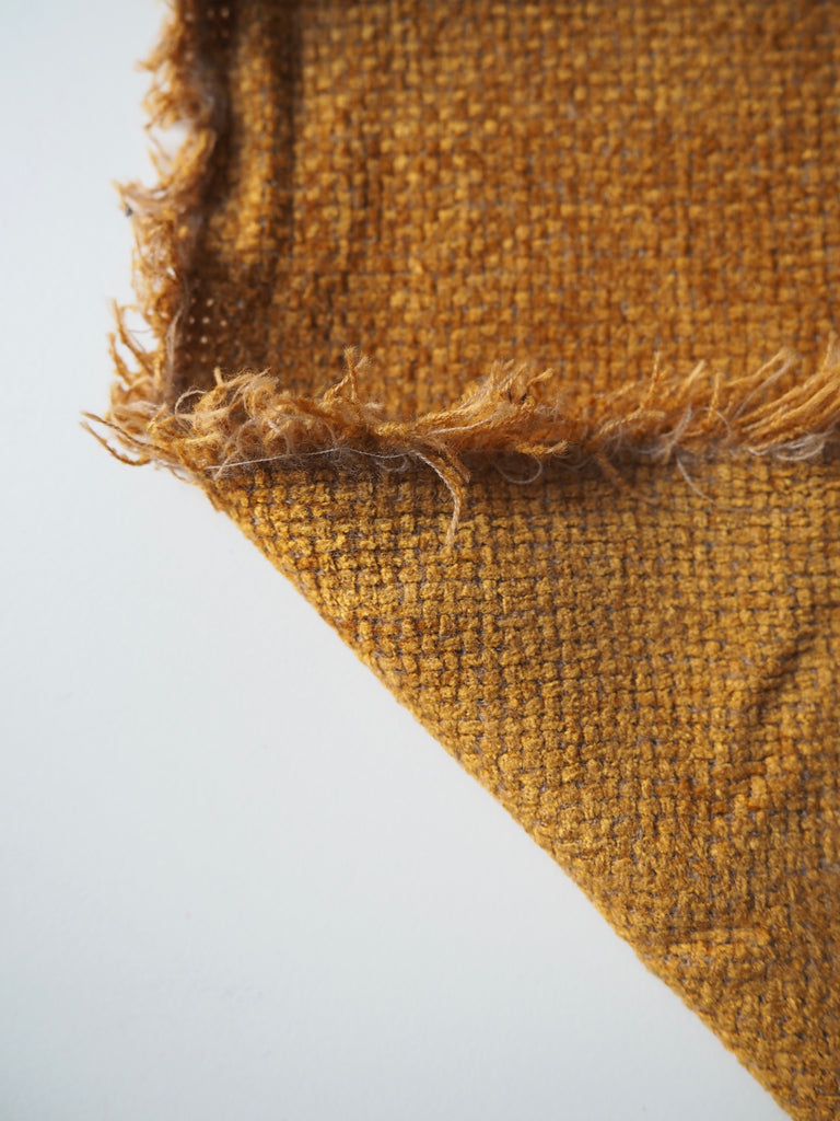 Mustard Chenille Cotton