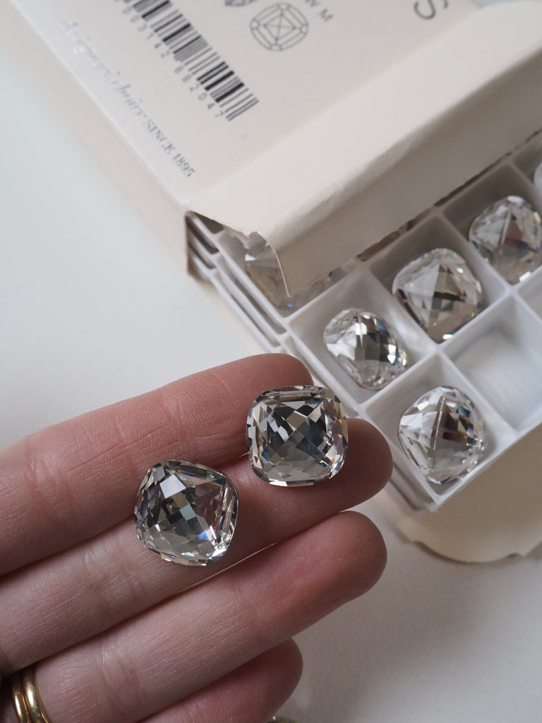 Swarovski Classical Square Crystal 16mm - 72 pieces